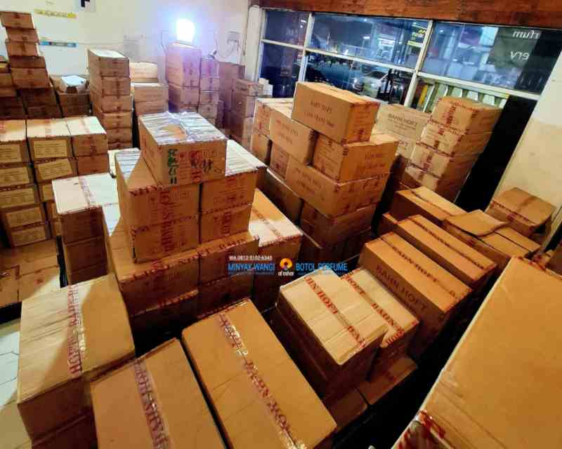 Gudang penyimpanan parfum — Ashar Grosir Parfum — fasilitas stock & distribusi (Foto 2)